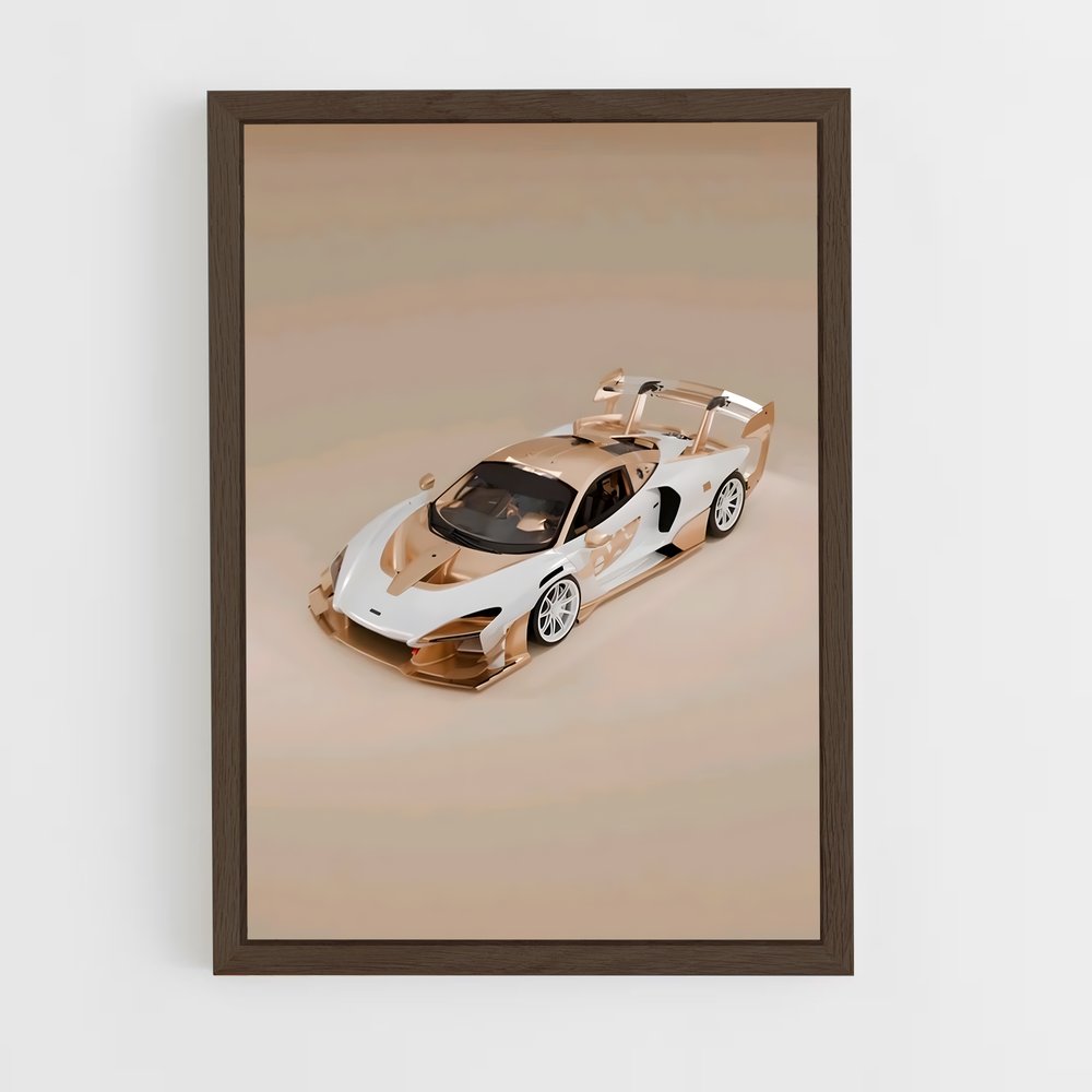 Poster spectaculaire Senna GTR – affiche Mclaren (vue 5)